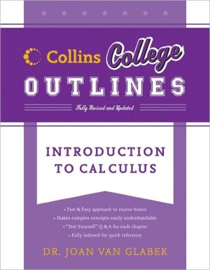 Book Introduction to Calculus (Collins College Outlines) free