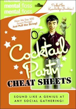 Book Mental Floss: Cocktail Party Cheat Sheets free