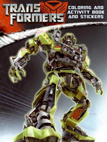 Book Transformers: Coloring And Activity Book And Stickers free