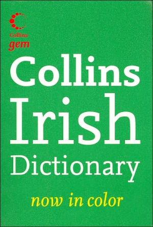 Book Collins Gem Irish Dictionary, 2e free
