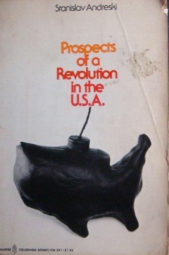 Book Prospects Of A Revolution In The U.s.a (harper Colophon Books ; Cn 291) free
