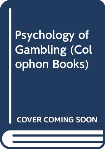 Book The Psychology of gambling (Harper colophon books ; CN 418) free
