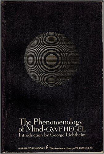 Book The Phenomenology of Mind free