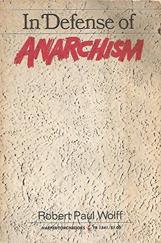 Book In Defense of Anarchism free