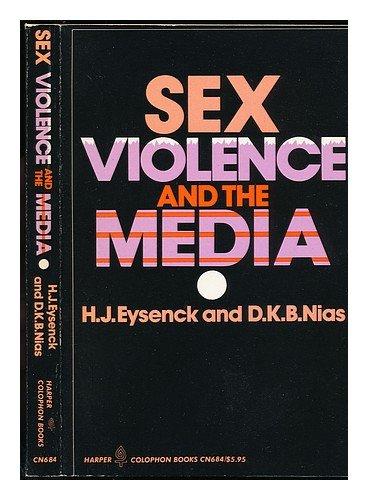 Book Sex, Violence, And The Media (harper Colophon Books) free