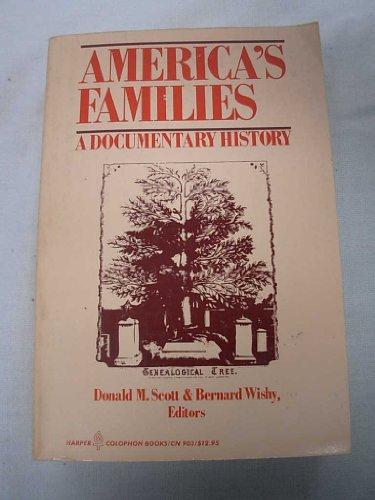 Book America's Families: A Documentary History free