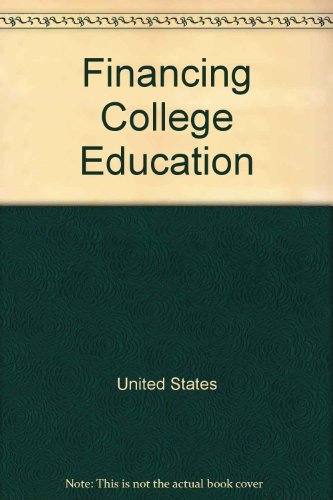 Book Financing College Education (harper Colophon Books) free
