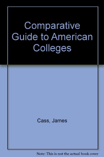 Book Comparative Guide to American Colleges for Students, Parents, and Counselors (Harper Colophon Books) free