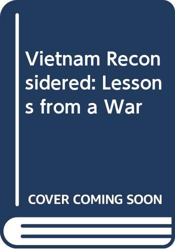 Book Vietnam Reconsidered: Lessons from a War free