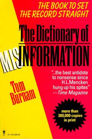 Book The Dictionary of Misinformation free