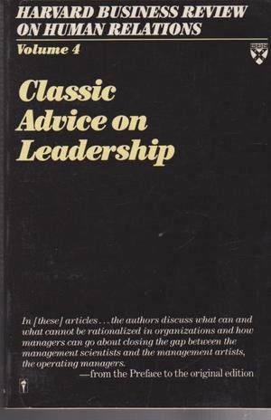 Book Classic Advice on Leadership - Volume 4 free