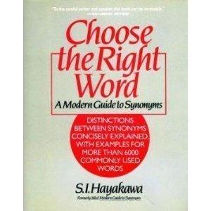 Book Choose the Right Word: A Modern Guide to Synonyms free