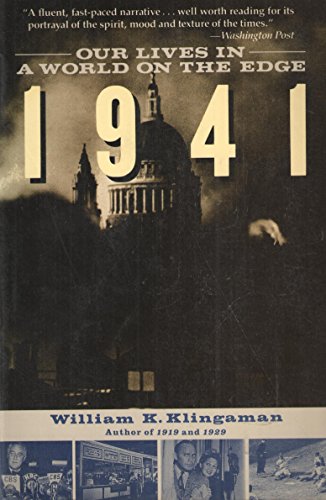 Book 1941, Our Lives in a World on the Edge free