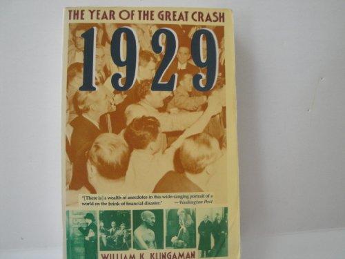 Book 1929: The Year of the Great Crash free
