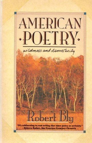 Book American Poetry: Wildness and Domesticity free