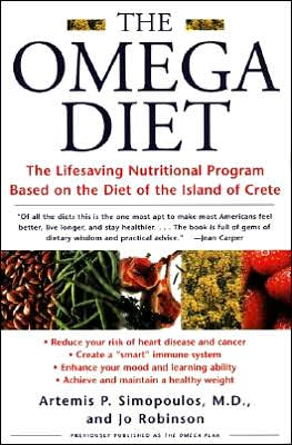 Book The Omega Diet: The Lifesaving Nutritional Program Based on the Diet of the Island of Crete free