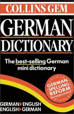 Book Collins Gem German Dictionary: German-english/english-german (6th Edition) free
