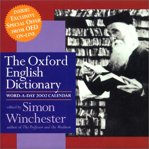Book Oxford English Dictionary Word-a-day 2002 Calendar free