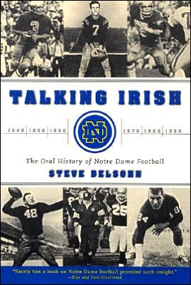 Book Talking Irish: The Oral History of Notre Dame Football free
