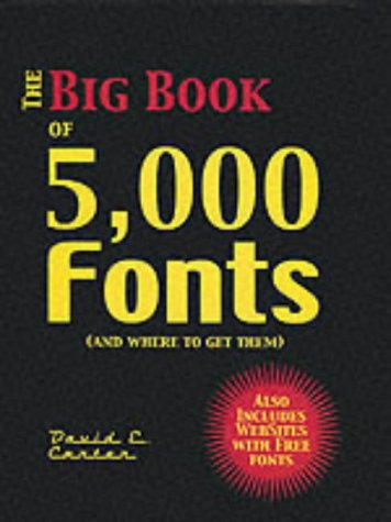 Book Big Book of 5,000 Fonts free