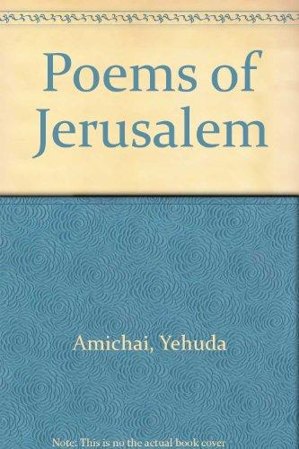 Book Poems of Jerusalem (English and Hebrew Edition) free