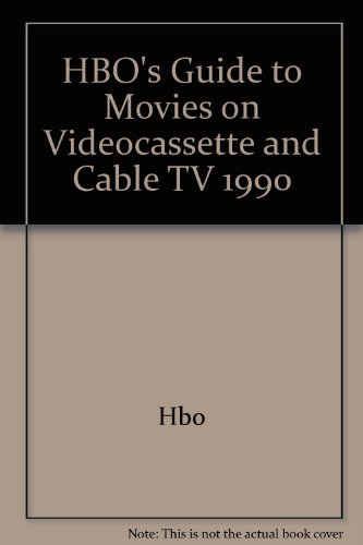 Book HBO's Guide to Movies on Videocassette and Cable TV 1990 free