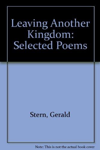 Book Leaving Another Kingdom: Selected Poems free