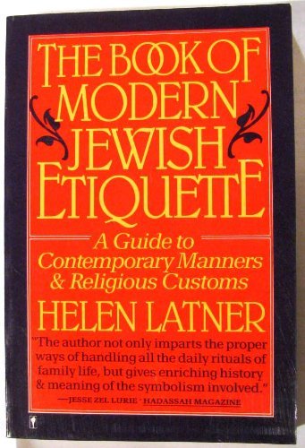 Book The Book Of Modern Jewish Etiquette: A Guide For All Occasions free