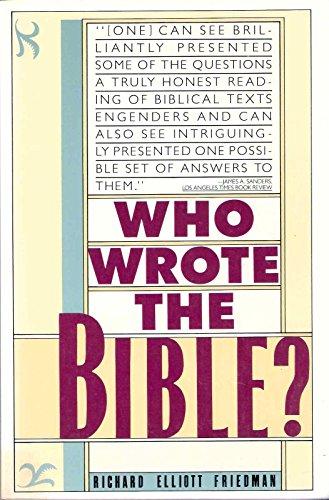 Book Who Wrote the Bible? free