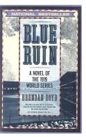 Book Blue Ruin: A Novel of the 1919 World Series free