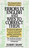 Book Errors in English and Ways to Correct Them (Harpercollins Reference Library) free