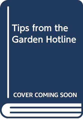 Book Tips From The Garden Hotline free