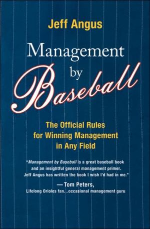 Book Management by Baseball: The Official Rules for Winning Management in Any Field free