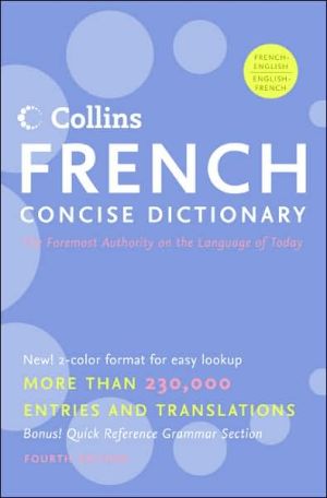 Book Collins French Concise Dictionary, 4e (HarperCollins Concise Dictionaries) free