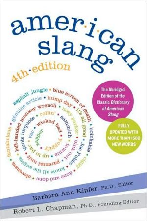 Book American Slang 4e free