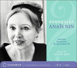 Book Essential Anais Nin Cd: Excerpts From Her Diary (caedmon Essentials) free
