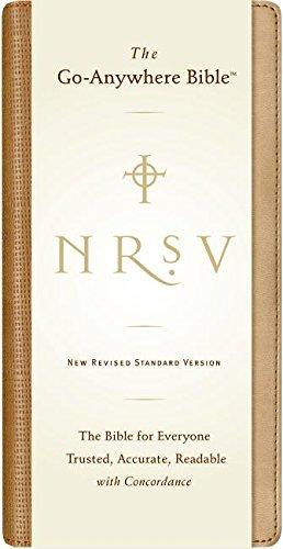 Book NRSV Go-Anywhere Bible NuTone (tan/brown) free