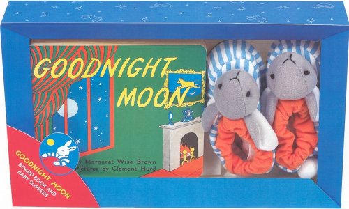 Book Goodnight Moon Board Book and Slippers free