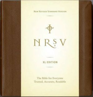 Book NRSV, XL Edition, Bonded Leather, Brown free