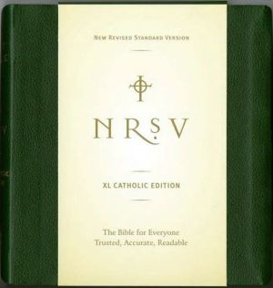 Book NRSV XL, Catholic Edition, Hardcover, Green: Holy Bible free