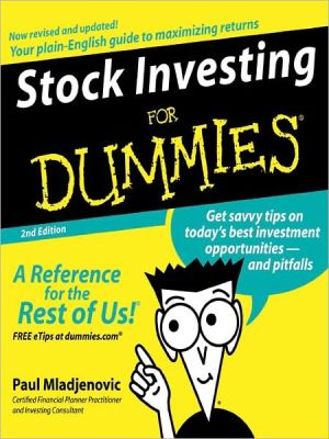 Book Stock Investing For Dummies®: 2nd Edition free