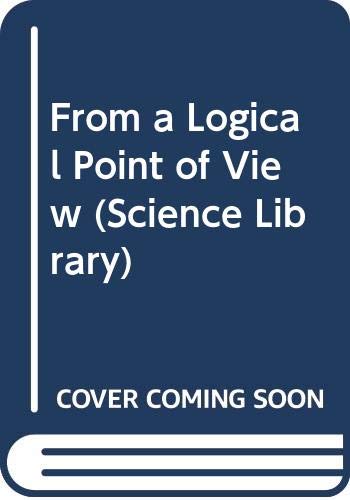 Book From a Logical Point of View: 9 Logico-Philosophical Essays free