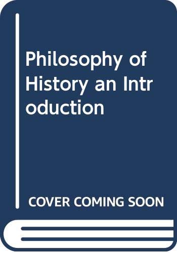 Book Philosophy of History an Introduction (Harper torchbooks) free