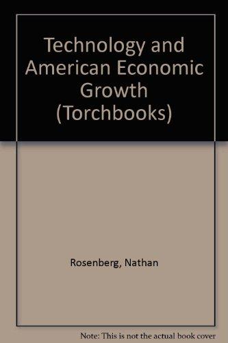 Book Technology And American Economic Growth (torchbooks) free
