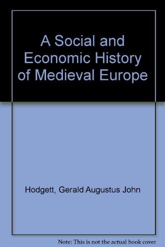 Book A Social And Economic History Of Medieval Europe free