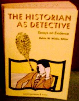 Book The Historian As Detective: Essays on Evidence free