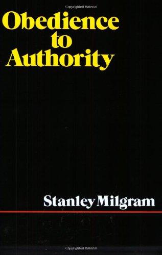 Book Obedience to Authority free