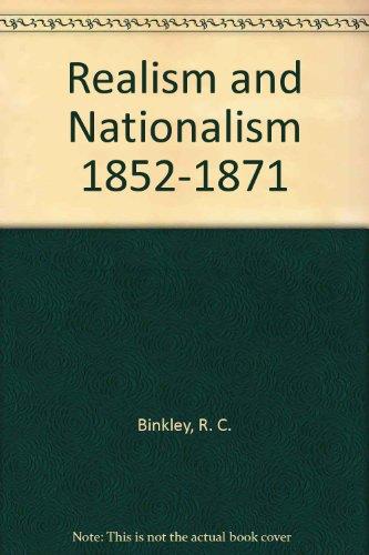 Book Realism And Nationalism 1852-1871 free