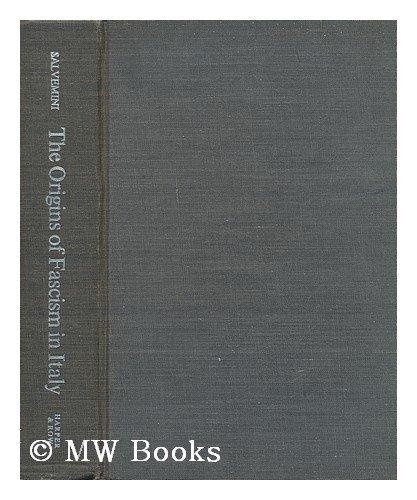 Book The Origins Of Fascism In Italy (harper Torchbooks, Tb 1646) free