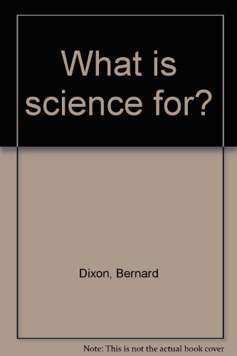 Book What Is Science For? free